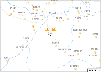 map of Lèngo
