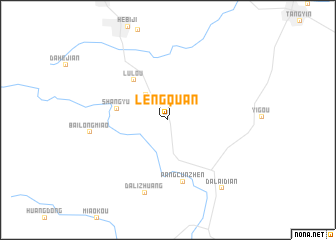 map of Lengquan