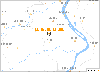 map of Lengshuichong