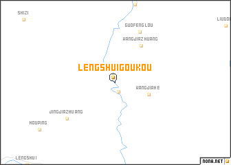 map of Lengshuigoukou