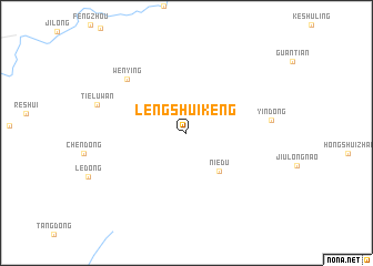 map of Lengshuikeng