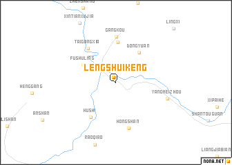 map of Lengshuikeng