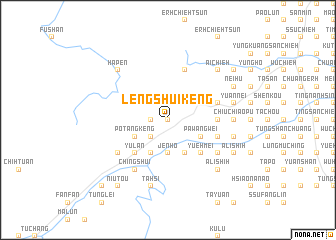 map of Leng-shui-k\