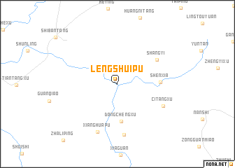 map of Lengshuipu