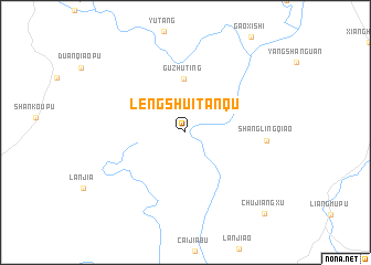 map of Lengshuitanqu