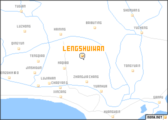 map of Lengshuiwan