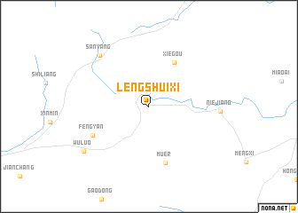 map of Lengshuixi