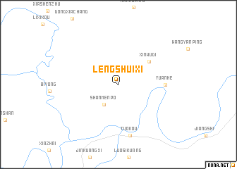 map of Lengshuixi