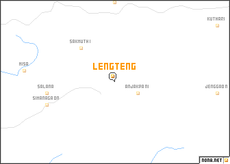 map of Lengteng