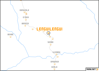 map of Lèngui-Lèngui