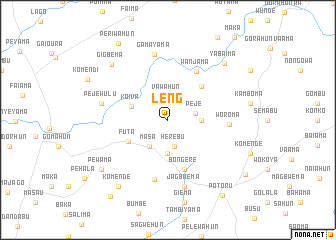 map of Leng