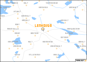 map of Lenhovda