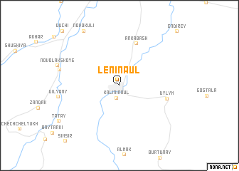 map of Leninaul