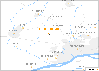 map of Leninavan