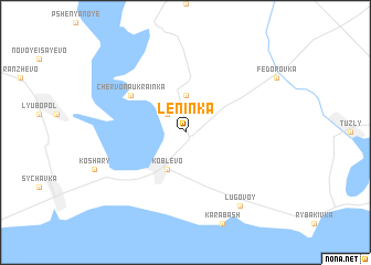 map of Leninka