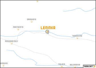 map of Leninka