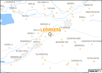 map of Leninkend