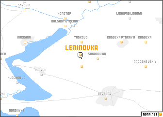 map of Leninovka