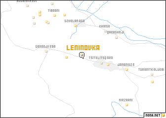 map of Leninovka