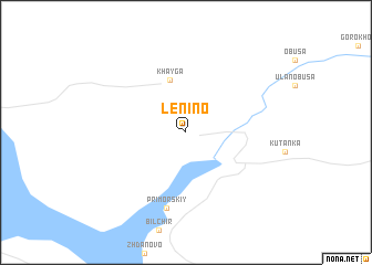 map of Lenino