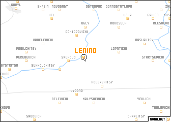 map of Lenino