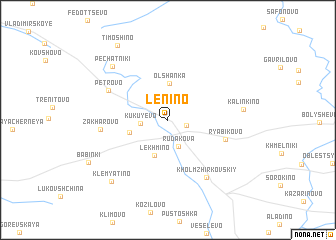 map of Lenino