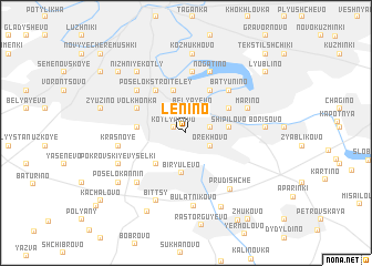 map of Lenino