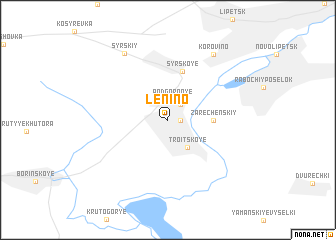 map of Lenino