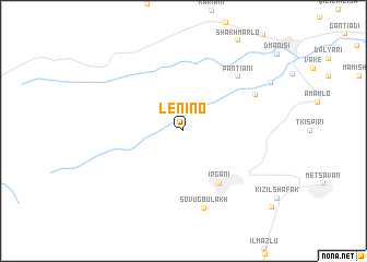 map of Lenino