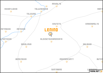 map of Lenino