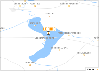 map of Lenino