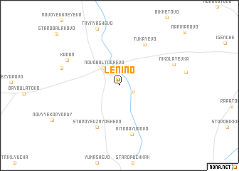 map of Lenino