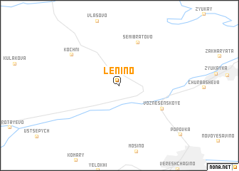 map of Lenino