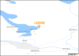 map of Lenino