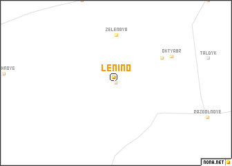 map of Lenino