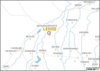 map of Lenino
