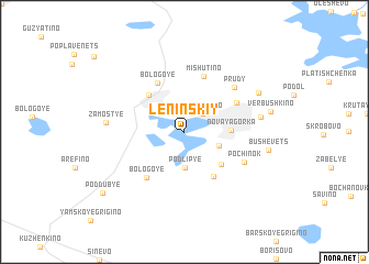 map of Leninskiy