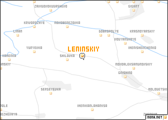 map of Leninskiy