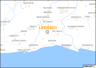 map of Leninskiy