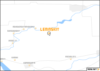 map of Leninskiy