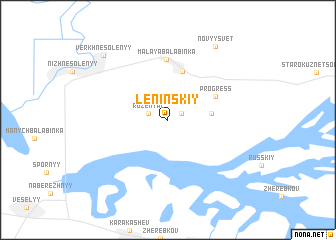 map of Leninskiy