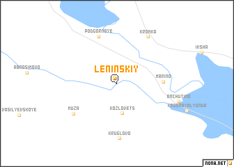 map of Leninskiy
