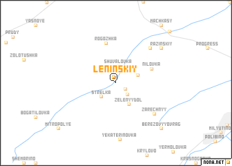 map of Leninskiy