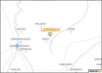 map of Leninskiy