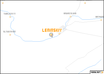 map of Leninskiy