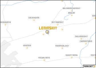 map of Leninskiy