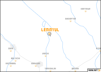 map of Leninyulʼ
