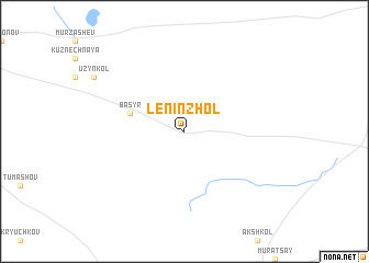 map of Leninzhol