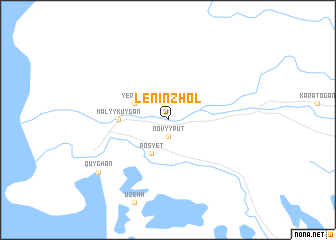 map of Leninzhol