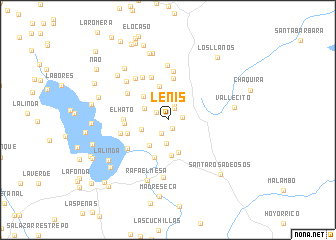 map of Lenis